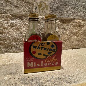 Vintage Watkins Color Mixtures - Pre-used